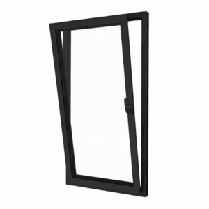 Mosaic Tilt and Turn Black Aluminum Windows